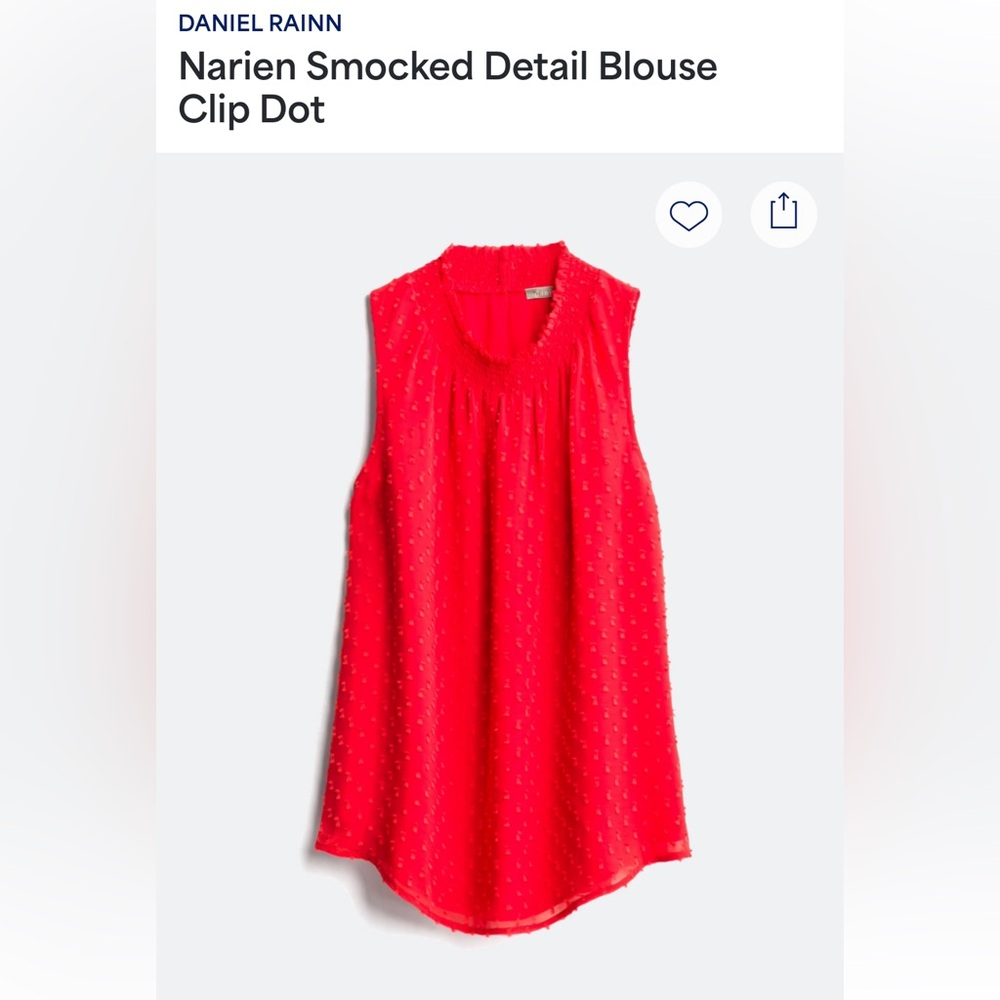 Daniel Rainn Narien Smocked Detailed Blouse